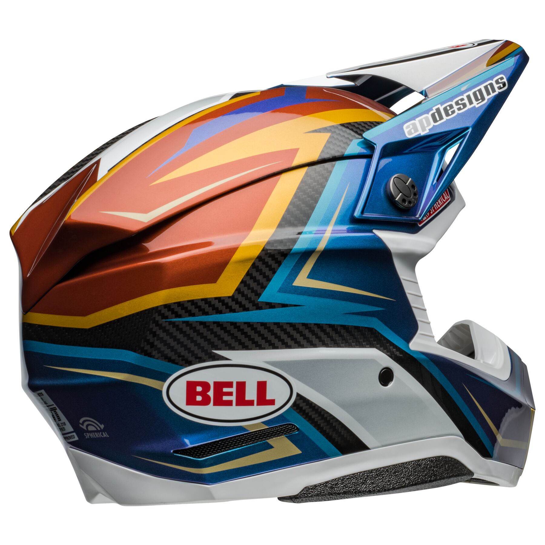 BELL HELMETS MOTO-10 SPHERICAL TOMAC REPLICA 24 HELMET