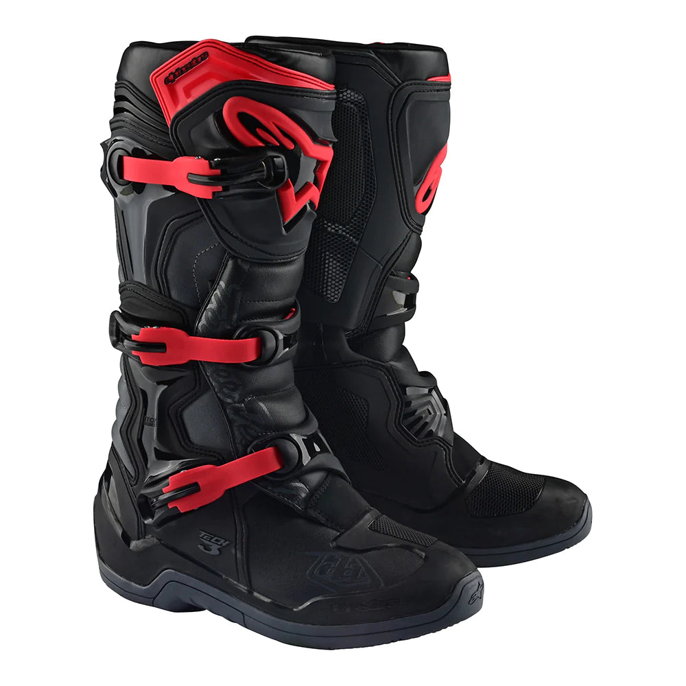 ALPINESTARS TECH 3 MX BOOT SOLID BLACK / GRAY