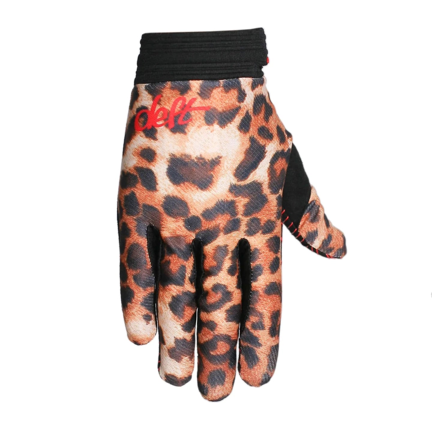 DEFT FAMILY CATALYST 2.0 RED LEOPARD GLOVES