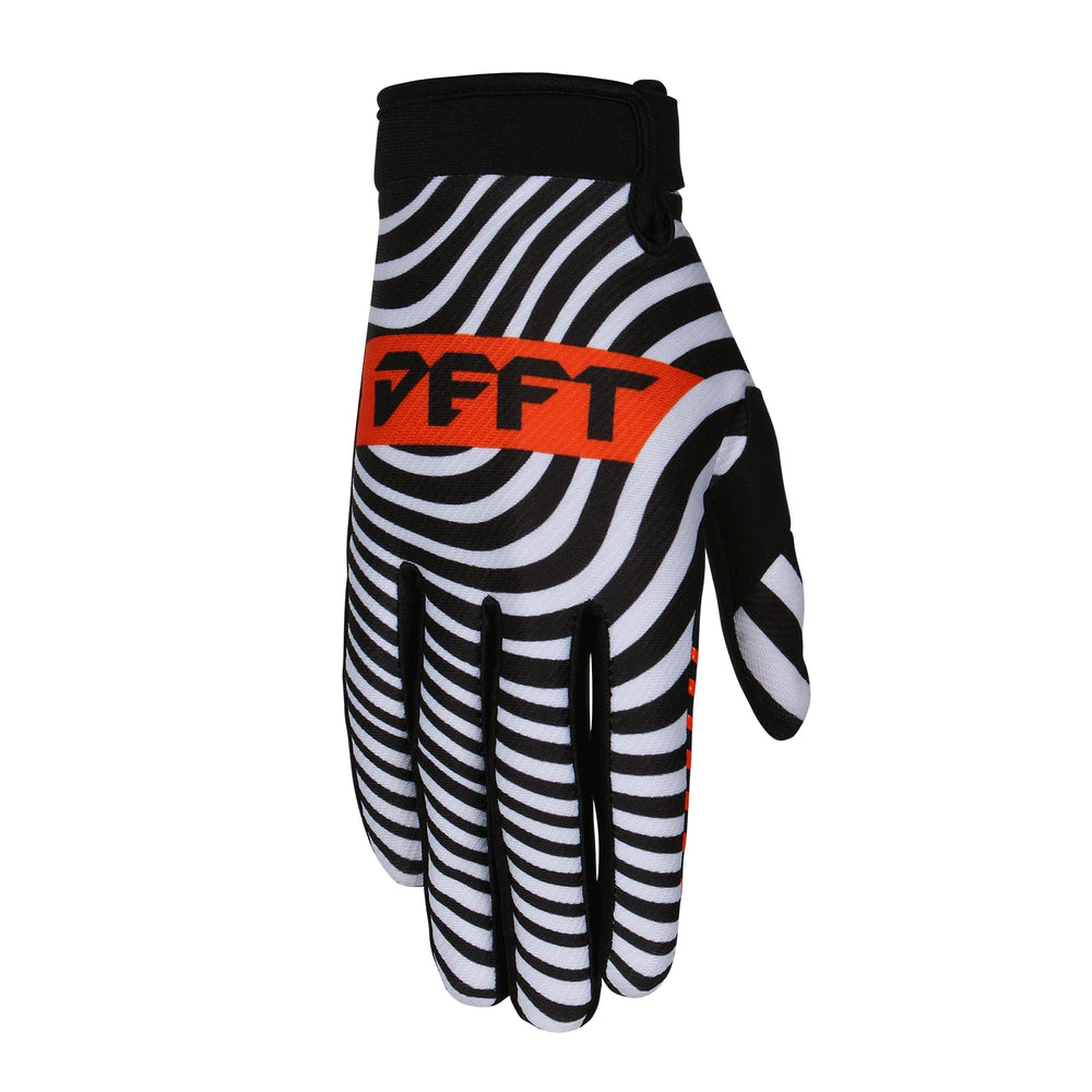 DEFT FAMILY EQVLNT RIDE BLACK / WHITE GLOVES