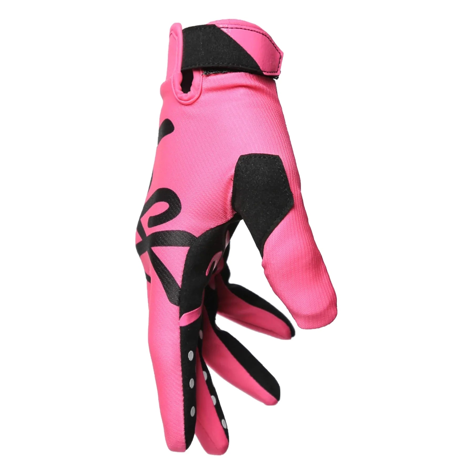 DEFT FAMILY KIDS EQVLNT SOLID PINK GLOVES