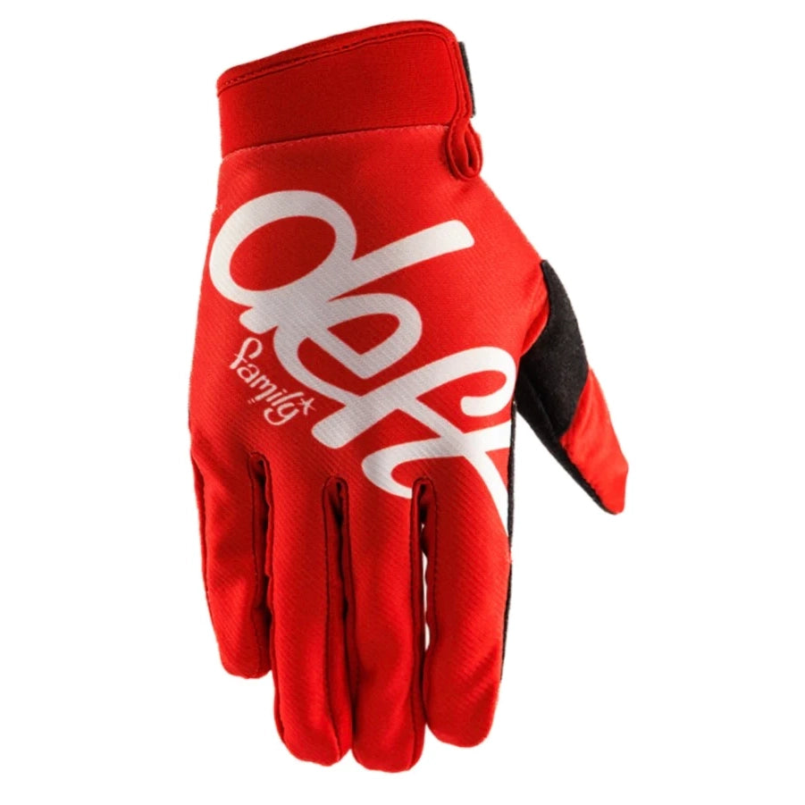 DEFT FAMILY EQVLNT SOLID RED GLOVES