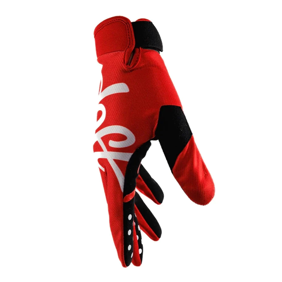 DEFT FAMILY KIDS EQVLNT SOLID RED GLOVES